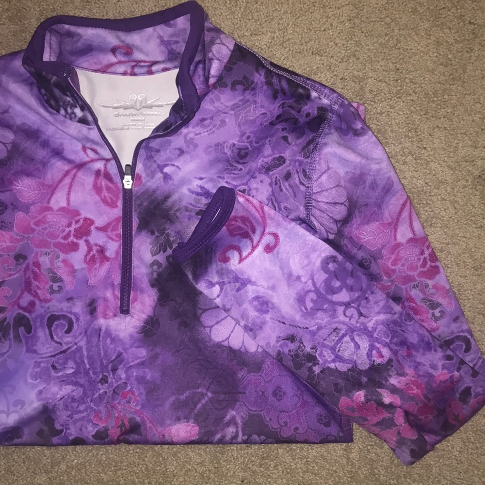 Light weight running/ yoga zip up - Picture 2 of 4